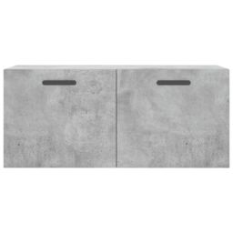 Berkfield Home Wall Cabinet Concrete Grey 80x36.5x35 cm Engineered Wood - thumbnail 5