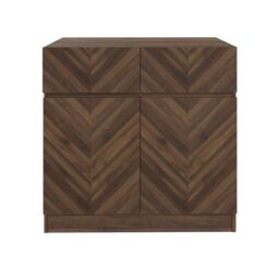 GFW Catania Compact Sideboard in Walnut - thumbnail 4