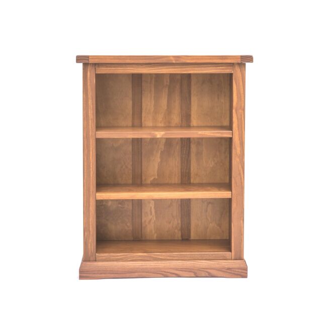 Cabinet Bits Bookcase with Plinth 90x70x25cm in Brown - Size: 90 x 70 x 25 cm - image 1