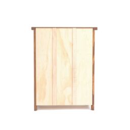 Cabinet Bits Bookcase with Plinth 90x70x25cm in Brown - Size: 90 x 70 x 25 cm - thumbnail 6