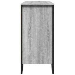 Berkfield Home Sideboard Grey Sonoma 101x35.5x74.5 cm Engineered Wood - thumbnail 5
