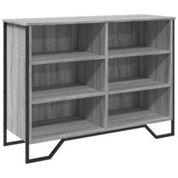 Berkfield Home Sideboard Grey Sonoma 101x35.5x74.5 cm Engineered Wood - thumbnail 3