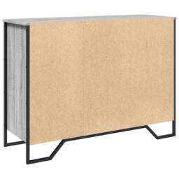 Berkfield Home Sideboard Grey Sonoma 101x35.5x74.5 cm Engineered Wood - thumbnail 6