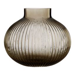 Orsina Nullah Small Glass Vase in Brown - thumbnail 1