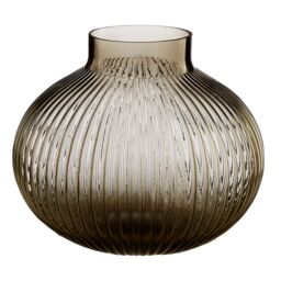 Orsina Nullah Small Glass Vase in Brown - thumbnail 2