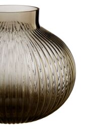 Orsina Nullah Small Glass Vase in Brown - thumbnail 5