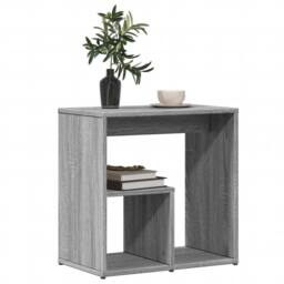 Berkfield Home Side Tables 2 pcs Grey Sonoma 50x30x50 cm Engineered Wood - Size: 50 x 30 x 50 cm - thumbnail 4
