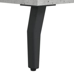 Berkfield Home Shoe Bench Concrete Grey 102x35x55 cm Engineered Wood - Size: 102 x 35 x 55 cm - thumbnail 9