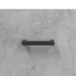 Berkfield Home Wall Cabinet Concrete Grey 60x36.5x35 cm Engineered Wood - thumbnail 9