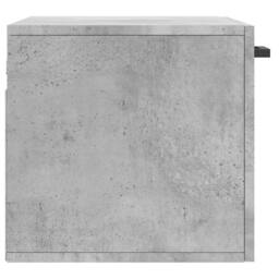 Berkfield Home Wall Cabinet Concrete Grey 60x36.5x35 cm Engineered Wood - thumbnail 7