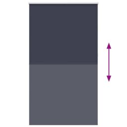 Berkfield Home Roller Blind Blackout Marine 140x210 cm Fabric Width 136.6 cm Polyester in Blue - thumbnail 5