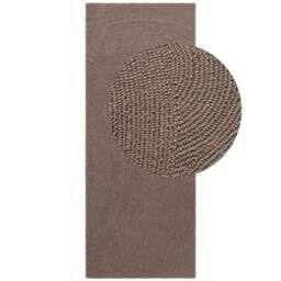 THE RUGS Eleni Wool Rug Hand Tufted Wool Geometric Area Rug Scandinavian Style in Brown - Size: 120 cm x 180 cm - thumbnail 9