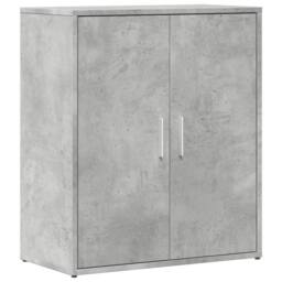 Berkfield Home Sideboard Concrete Grey 60x31x70 cm Engineered Wood - Size: 60 x 31 x 70 cm - thumbnail 1