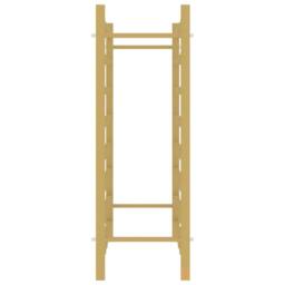 Berkfield Home Modern Wine Rack for 48 Bottles Gold Metal - thumbnail 5