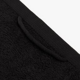 OHS Luxury Hand Towel 100% Cotton Bathroom in Black - thumbnail 4