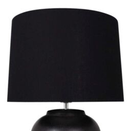 Pagazzi Belen Black Ceramic Table Lamp - thumbnail 5