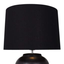 Pagazzi Belen Black Ceramic Table Lamp - thumbnail 6