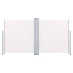 Berkfield Home Retractable Side Awning Cream 100x600 cm in Beige - thumbnail 1