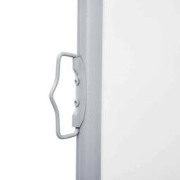 Berkfield Home Retractable Side Awning Cream 100x600 cm in Beige - thumbnail 8