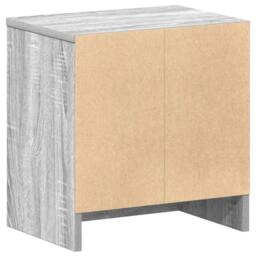 Berkfield Home Durable Bedside Cabinets 2 pcs with Drawer Grey Sonoma 39x28x41 cm - Size: 39 x 28 x 41 cm - thumbnail 8