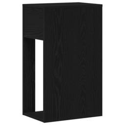 Berkfield Home Durable Computer Tower Stand with Drawer Black 30x44x74 cm - Size: 30 x 44 x 74 cm - thumbnail 7