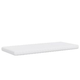 Berkfield Home Foam Mattresses 2 pcs White 90x190 cm 7-Zone Hardness 20 ILD - thumbnail 4