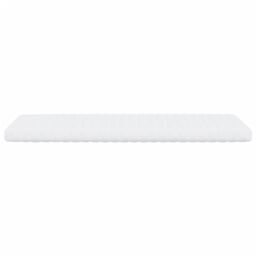 Berkfield Home Foam Mattresses 2 pcs White 90x190 cm 7-Zone Hardness 20 ILD - thumbnail 5