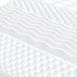 Berkfield Home Foam Mattresses 2 pcs White 90x190 cm 7-Zone Hardness 20 ILD - thumbnail 6