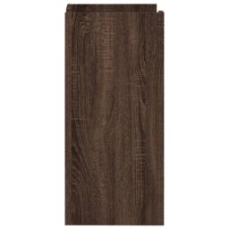 Berkfield Home Sideboard Brown Oak 45x35x75 cm Engineered Wood - Size: 45 x 35 x 75 cm - thumbnail 5