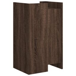 Berkfield Home Sideboard Brown Oak 45x35x75 cm Engineered Wood - Size: 45 x 35 x 75 cm - thumbnail 6