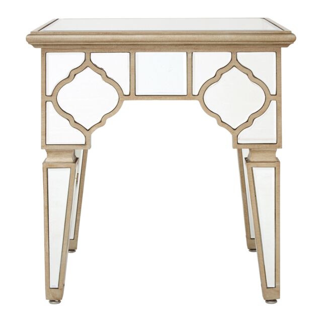 Orsina Stylish Design Side Table, Stable Constructed Kitchen Side Table For Breakfast, Robust Breakfast Table in Silver - image 1