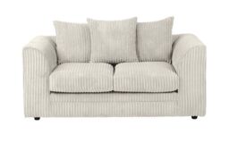 Snugg Furniture UK Limited Milo Jumbo Cord 2 Seater Sofa in Cream - thumbnail 2