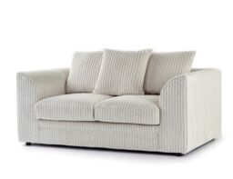 Snugg Furniture UK Limited Milo Jumbo Cord 2 Seater Sofa in Cream