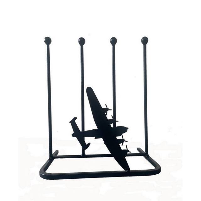 Poppyforge 2 Pair Boot Rack - Lancaster - Steel - L27.9 x W38 x H48.3 cm in Black - image 1