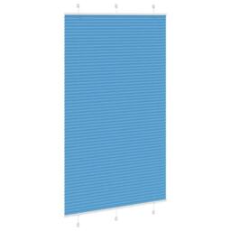 Berkfield Home Pleated Blind Blue 115x200 cm Fabric Width 114.4 cm Polyester - thumbnail 3