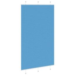 Berkfield Home Pleated Blind Blue 115x200 cm Fabric Width 114.4 cm Polyester - thumbnail 4