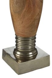 Orsina Hampstead Curved Tabor Lamp Base in Brown - thumbnail 3