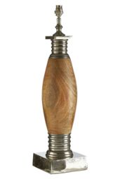 Orsina Hampstead Curved Tabor Lamp Base in Brown - thumbnail 2