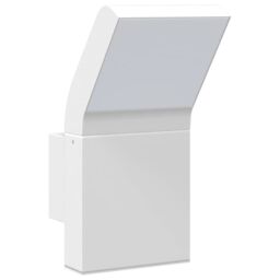 Berkfield Home Outdoor LED Wall Lights 2pcs White Die-cast Aluminium - thumbnail 4