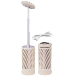 VOGREX Telescopic Camping Light Camping Lantern Outdoor Light Table Lamp in Beige - thumbnail 1