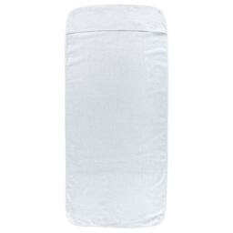 Berkfield Home Soft Beach Towels 2 pcs White 60x135 cm Fabric 400 GSM