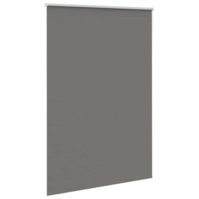 Berkfield Home Roller Blind Blackout Grey 165x230 cm Fabric Width 161.6 cm Polyester - image 1
