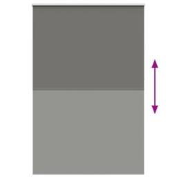 Berkfield Home Roller Blind Blackout Grey 165x230 cm Fabric Width 161.6 cm Polyester - thumbnail 5