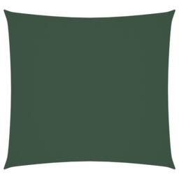 Berkfield Home Sunshade Sail Oxford Fabric Square 7x7 m Dark Green - thumbnail 1