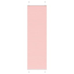 Berkfield Home Pleated Blind Pink 60x200 cm Fabric Width 59.4 cm Polyester - thumbnail 1
