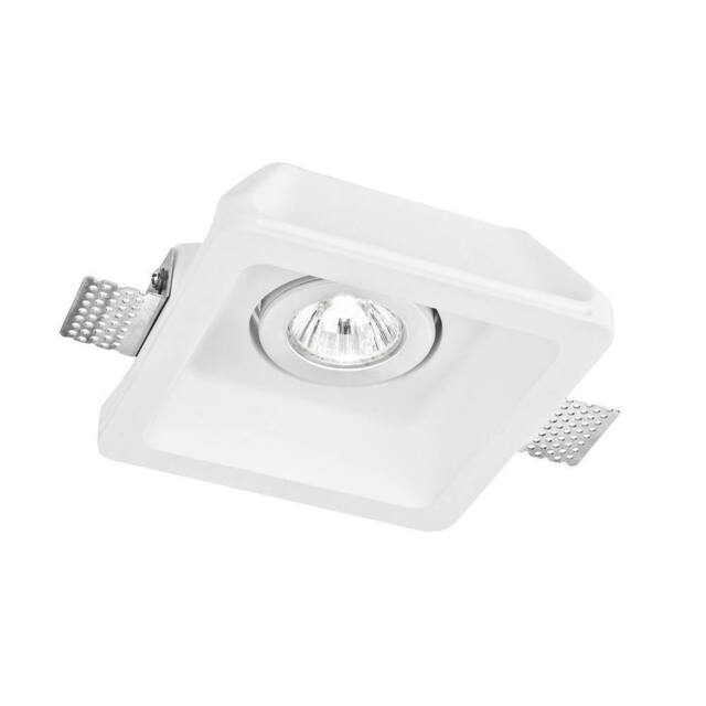 Netlighting MORGANA Recessed Adjustable Downlight White 15.5x15.5x6cm - Size: 15.5x15.5x6 cm - image 1