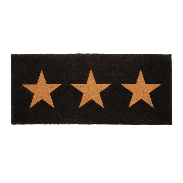Orsina Three Natural Stars Extra Large Doormat - Size: 100 cm diameter - image 1
