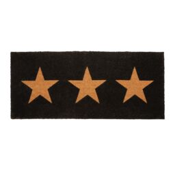 Orsina Three Natural Stars Extra Large Doormat - Size: 100 cm diameter - thumbnail 1