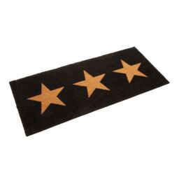 Orsina Three Natural Stars Extra Large Doormat - Size: 100 cm diameter - thumbnail 2