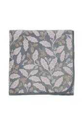 Helena Springfield 'Acorns' Fleece Throw in Charcoal - Size: 140 cm x 180 cm - thumbnail 1